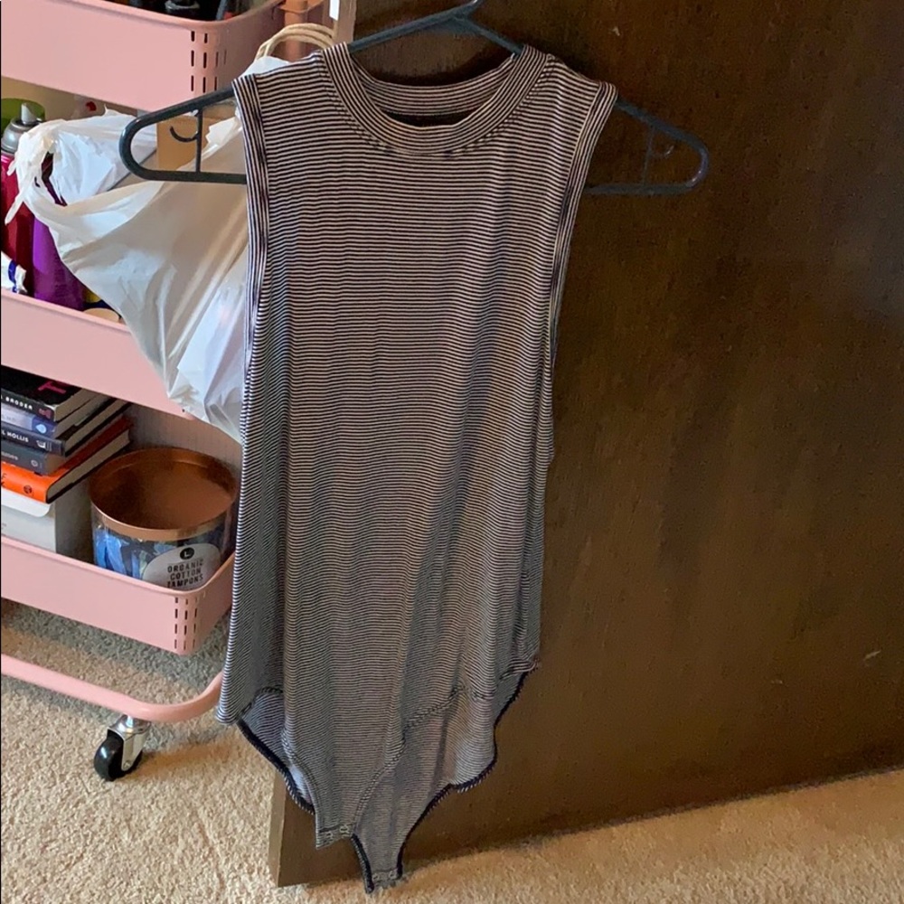 Striped onesie